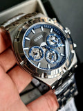 Buy Shop Guess Continental Grey Dial Grey Steel Strap Watch for Men - GW0260G3 USA Online