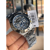 Buy Shop Guess Continental Grey Dial Grey Steel Strap Watch for Men - GW0260G3 USA Online