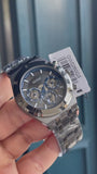 Buy Shop Guess Continental Grey Dial Grey Steel Strap Watch for Men - GW0260G3 USA Online