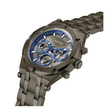 Buy Shop Guess Continental Grey Dial Grey Steel Strap Watch for Men - GW0260G3 USA Online