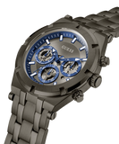 Buy Shop Guess Continental Grey Dial Grey Steel Strap Watch for Men - GW0260G3 USA Online