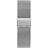 Buy Shop Guess Continental Quartz Black Dial Silver Mesh Strap Watch For Men - GW0582G1 USA Online