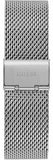 Buy Shop Guess Continental Quartz Black Dial Silver Mesh Strap Watch For Men - GW0582G1 USA Online