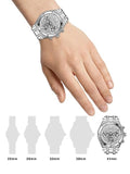 Buy Shop Guess Continental Silver Dial Silver Steel Strap Watch for Men - GW0261G1 USA Online