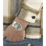 Buy Shop Guess Continental Silver Dial Silver Steel Strap Watch for Men - GW0261G1 USA Online