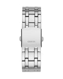Buy Shop Guess Continental Silver Dial Silver Steel Strap Watch for Men - GW0261G1 USA Online