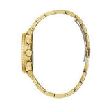 Buy Shop Guess Cosmic Chronograph Gold Dial Gold Steel Strap Watch for Women - GW0465L1 USA Online