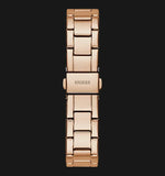 Buy Shop Guess Cosmic Chronograph Rose Gold Dial Rose Gold Steel Strap Watch for Women - GW0465L2 USA Online
