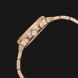 Buy Shop Guess Cosmic Chronograph Rose Gold Dial Rose Gold Steel Strap Watch for Women - GW0465L2 USA Online