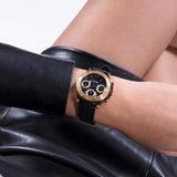 Buy Shop Guess Cosmic Multifunction Black Dial Black Silicone Strap Watch For Women - GW0466L1 USA Online
