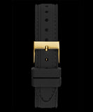 Buy Shop Guess Cosmic Multifunction Black Dial Black Silicone Strap Watch For Women - GW0466L1 USA Online