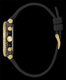 Buy Shop Guess Cosmic Multifunction Black Dial Black Silicone Strap Watch For Women - GW0466L1 USA Online