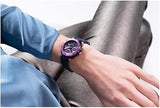 Buy Shop Guess Cosmic Multifunction Blue Dial Blue Silicone Strap Watch For Women - GW0466L2 USA Online