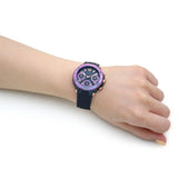 Buy Shop Guess Cosmic Multifunction Blue Dial Blue Silicone Strap Watch For Women - GW0466L2 USA Online