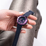 Buy Shop Guess Cosmic Multifunction Blue Dial Blue Silicone Strap Watch For Women - GW0466L2 USA Online