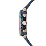 Buy Shop Guess Cosmic Multifunction Blue Dial Blue Silicone Strap Watch For Women - GW0466L2 USA Online
