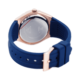 Buy Shop Guess Cosmo Diamonds Blue Blue Dial Blue Silicone Strap Watch for Women - GW0034L4 USA Online