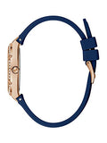 Buy Shop Guess Cosmo Diamonds Blue Blue Dial Blue Silicone Strap Watch for Women - GW0034L4 USA Online