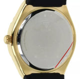 Buy Shop Guess Cosmo Diamonds Gold Dial Black Rubber Strap Watch for Women - GW0034L1 USA Online
