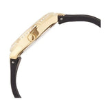 Buy Shop Guess Cosmo Diamonds Gold Dial Black Rubber Strap Watch for Women - GW0034L1 USA Online