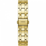 Buy Shop Guess Cosmo Diamonds Gold Dial Gold Steel Strap Watch For Women - GW0033L2 USA Online