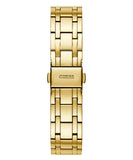 Buy Shop Guess Cosmo Diamonds Gold Dial Gold Steel Strap Watch For Women - GW0033L2 USA Online
