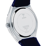 Buy Shop Guess Cosmo Diamonds Silver Dial Blue Rubber Strap Watch for Women - GW0034L5 USA Online