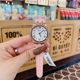 Buy Shop Guess Cosmo Diamonds Silver Dial Pink Silicone Strap Watch for Women - GW0034L3 USA Online