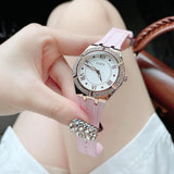 Buy Shop Guess Cosmo Diamonds Silver Dial Pink Silicone Strap Watch for Women - GW0034L3 USA Online