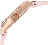 Buy Shop Guess Cosmo Diamonds Silver Dial Pink Silicone Strap Watch for Women - GW0034L3 USA Online