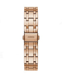 Buy Shop Guess Cosmo Diamonds Silver Dial Rose Gold Steel Strap Watch For Women - GW0033L3 USA Online