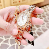 Buy Shop Guess Cosmo Diamonds Silver Dial Rose Gold Steel Strap Watch For Women - GW0033L3 USA Online