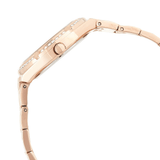 Buy Shop Guess Cosmo Diamonds Silver Dial Rose Gold Steel Strap Watch For Women - GW0033L3 USA Online