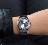 Buy Shop Guess Cosmo Diamonds Silver Dial Silver Steel Strap Watch For Women - GW0033L1 USA Online