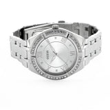 Buy Shop Guess Cosmo Diamonds Silver Dial Silver Steel Strap Watch For Women - GW0033L1 USA Online