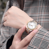 Buy Shop Guess Cosmo Diamonds Silver Dial Two Tone Steel Strap Watch for Women - GW0033L4 USA Online