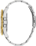 Buy Shop Guess Cosmo Diamonds Silver Dial Two Tone Steel Strap Watch for Women - GW0033L4 USA Online
