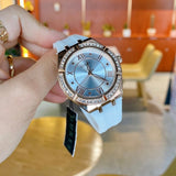 Buy Shop Guess Cosmo Diamonds Silver Dial White Rubber Strap Watch for Women - GW0034L2 USA Online