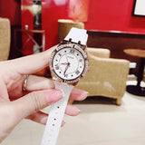 Buy Shop Guess Cosmo Diamonds Silver Dial White Rubber Strap Watch for Women - GW0034L2 USA Online