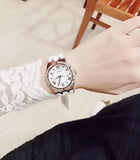 Buy Shop Guess Cosmo Diamonds Silver Dial White Rubber Strap Watch for Women - GW0034L2 USA Online