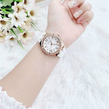 Buy Shop Guess Cosmo Diamonds Silver Dial White Rubber Strap Watch for Women - GW0034L2 USA Online