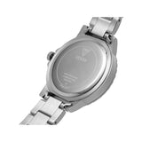 Buy Shop Guess Crown Jewel Diamonds Blue Dial Silver Steel Strap Watch for Women - GW0410L1 USA Online