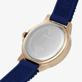 Buy Shop Guess Crown Jewel Diamonds White Dial Blue Rubber Strap Watch for Women - GW0411L2 USA Online