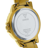 Buy Shop Guess Crown Jewel Diamonds White Dial Gold Steel Strap Watch for Women - GW0410L2 USA Online