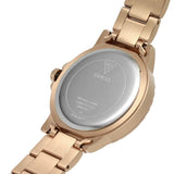 Buy Shop Guess Crown Jewel Multifunction Diamonds White Dial Rose Gold Steel Strap Watch For Women - GW0410L3 USA Online