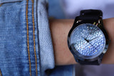 Buy Shop Guess Crush Crystals Silver Dial Black Rubber Strap Watch for Women - W1223L4 USA Online