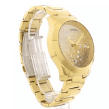 Buy Shop Guess Crush Gold Dial Gold Steel Strap Watch For Women - GW0020L2 USA Online
