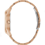 Buy Shop Guess Crush Rose Gold Dial Rose Gold Steel Strap Watch For Women - GW0020L3 USA Online