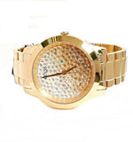 Buy Shop Guess Crush Rose Gold Dial Rose Gold Steel Strap Watch For Women - GW0020L3 USA Online