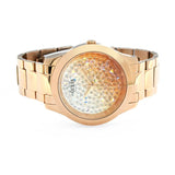 Buy Shop Guess Crush Rose Gold Dial Rose Gold Steel Strap Watch For Women - GW0020L3 USA Online